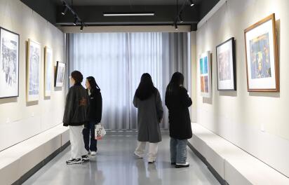 “2023发现雁山——广西美术作品展”在桂林理工大学开幕